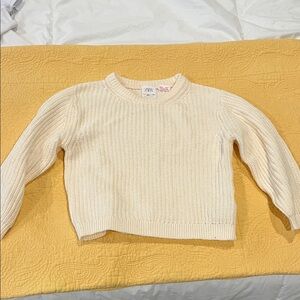 Zara Cream Knit Sweater